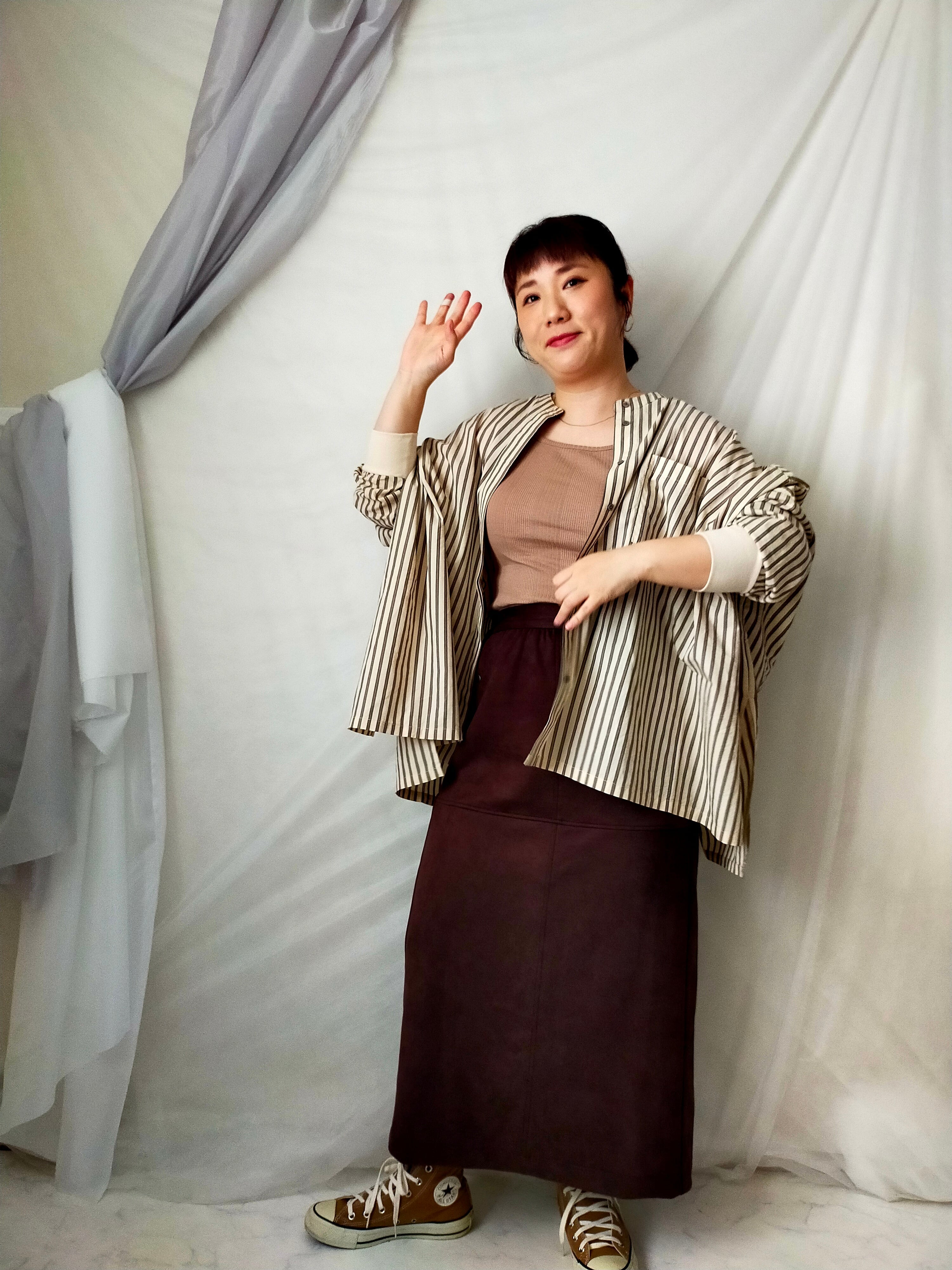 袖リブシャツツー | ぽっちゃりセレクトchachapi