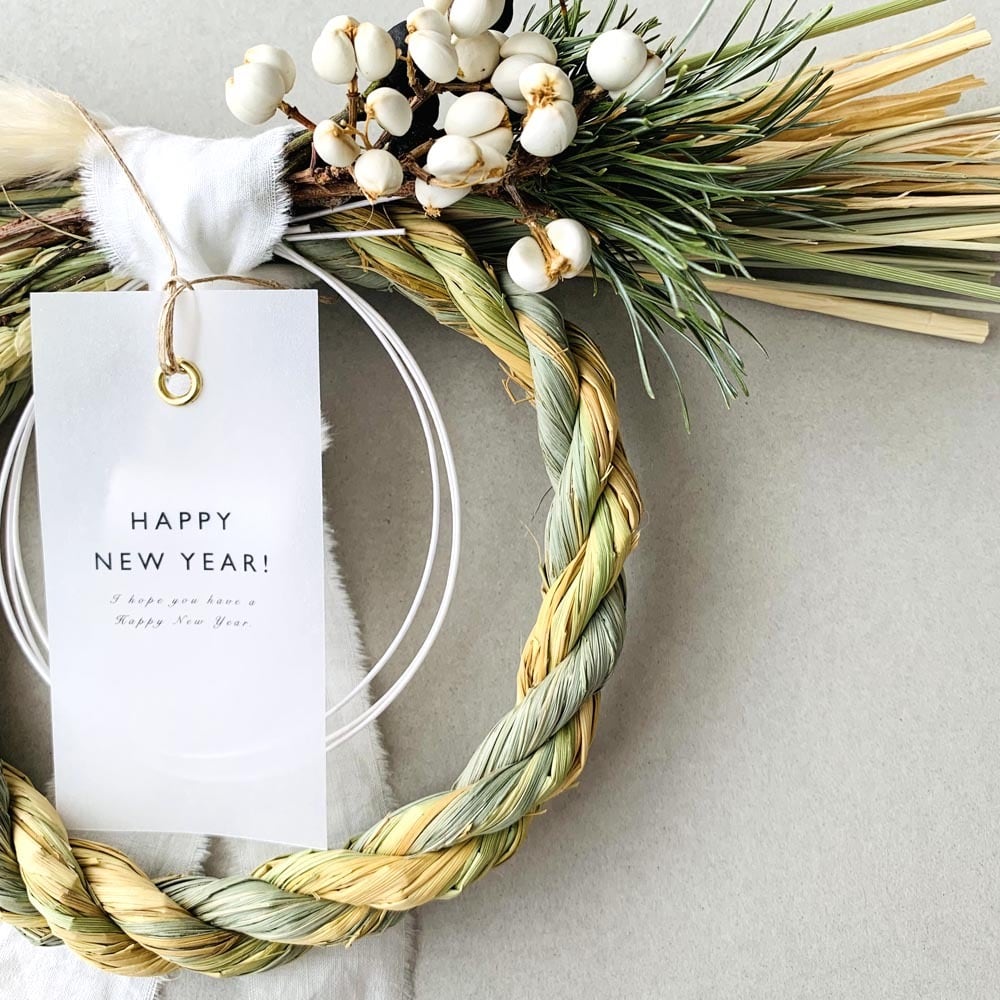 しめ縄リース♡こだわりの丹波篠山稲藁 しめ縄リース♡こだわりの丹波篠山稲藁 しめ縄♡丹波篠山もち米の