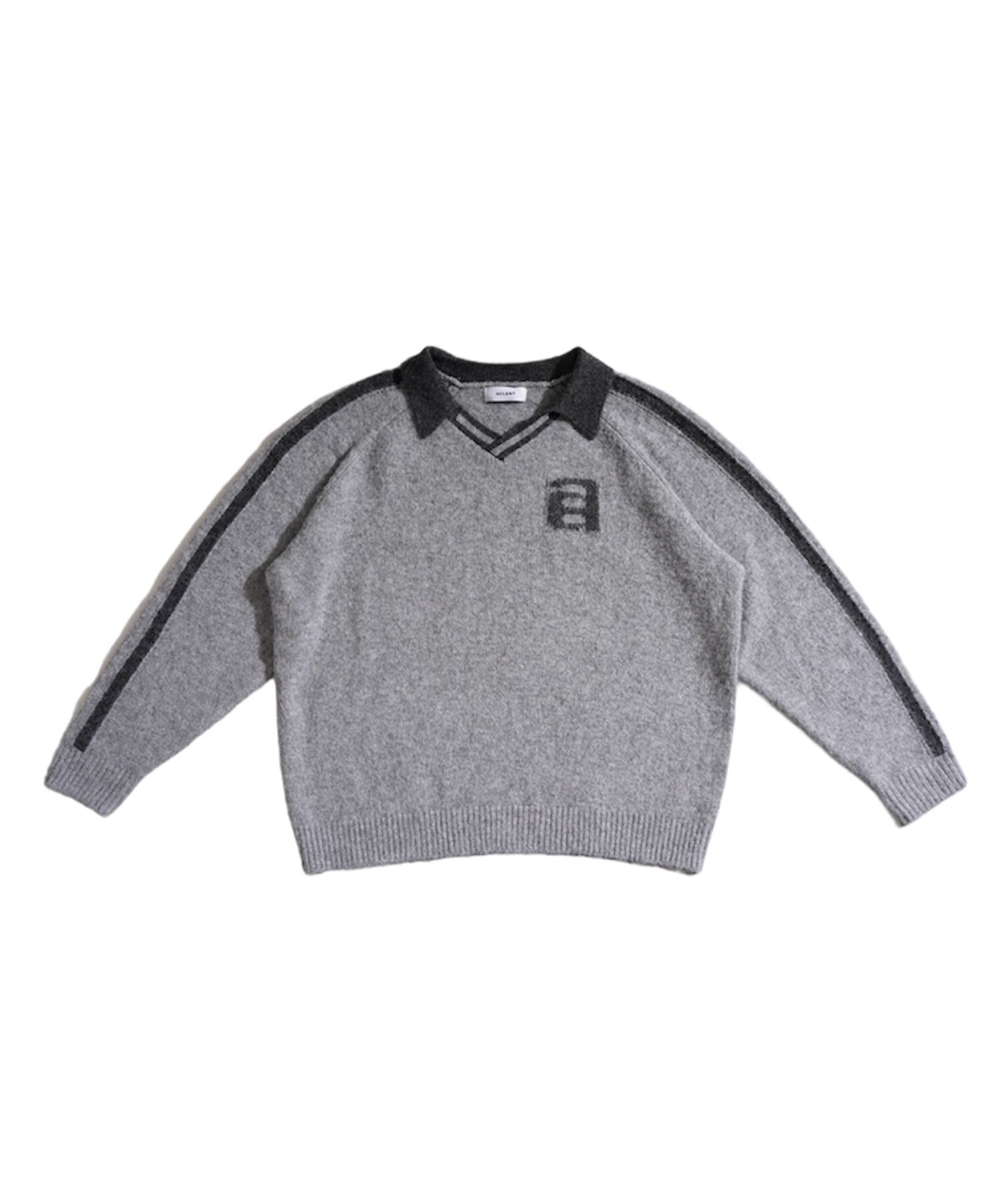 Side line uniform loose knit | ACLENT（アクレント）