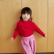 ハンス / Hans / デイリー裏起毛ハイネックT / 韓国子供服 / キッズ / 26winter〖取寄〗*XXS~JS*