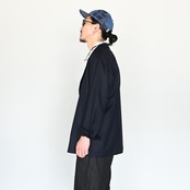 KUON / Arimatsu Shibori Camp Collar Shirt スタイル