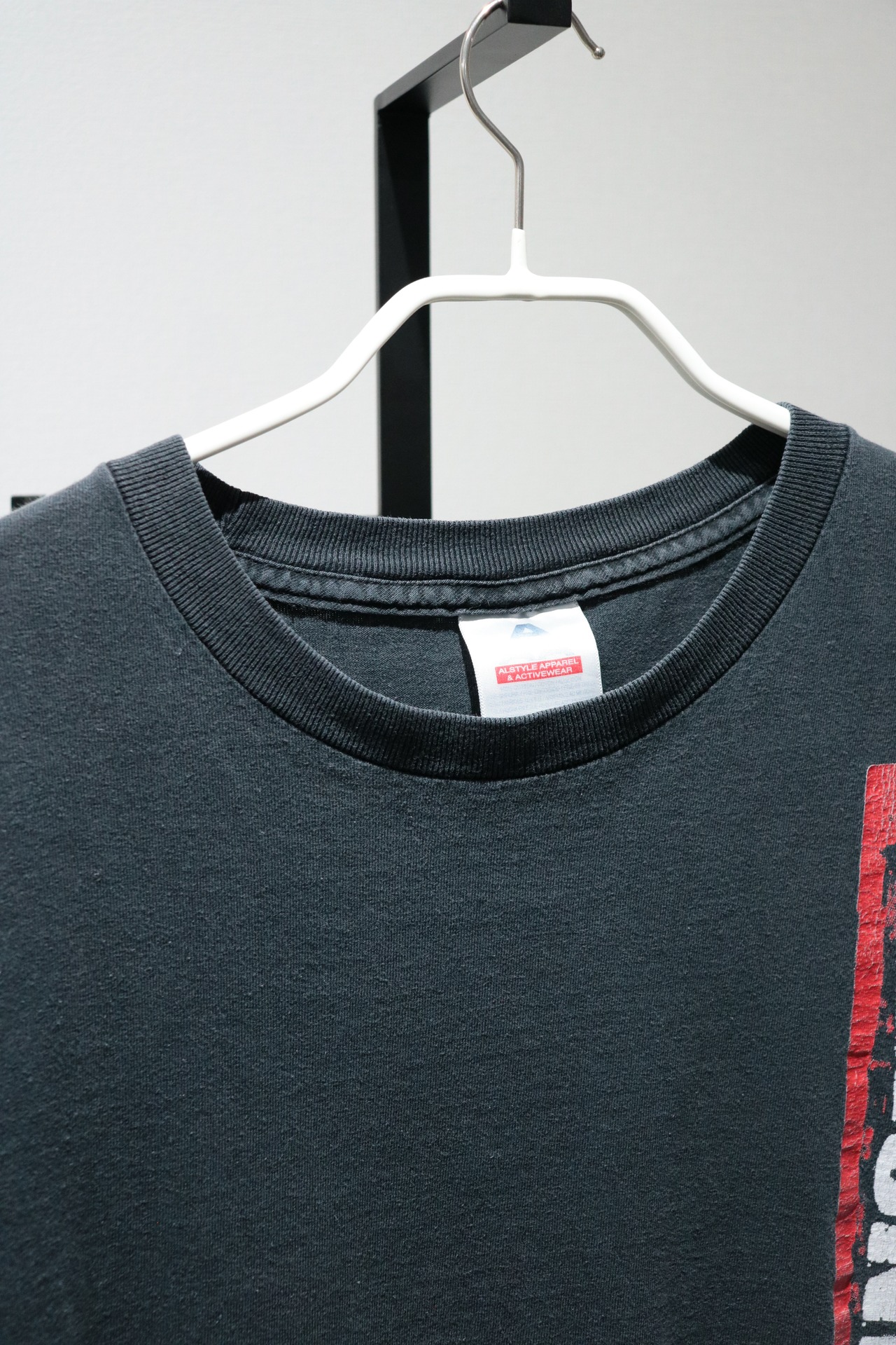 LiveonRelease faded black long sleeve t shirt