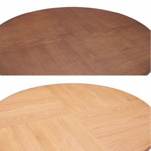 ダイニングテーブル 円形 天然木 直径110cm