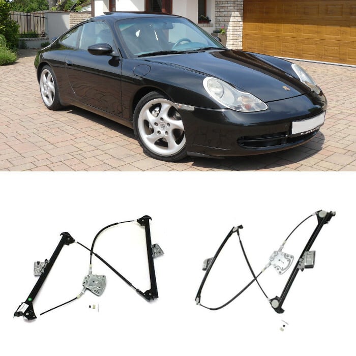 セット ウインドウ ウィンドウ レギュレーター 99654207604 99654207504 1997~2005 Porsche 911 996 ポルシェ