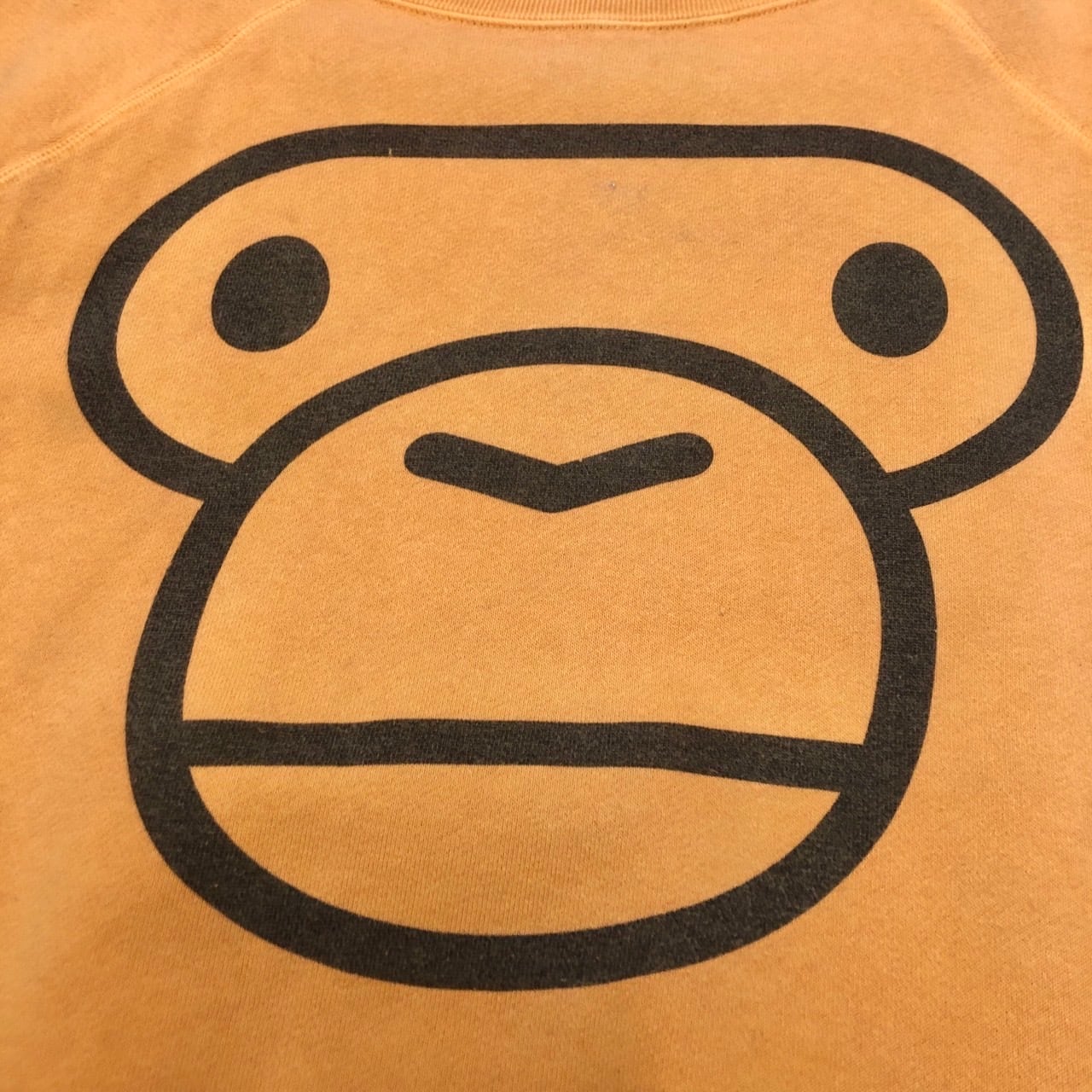 90~00s A BATHING APE/BABY MILO print S/S Sweat/初期タグ/M 90~00s A BATHING APE/BABY MILO print S/S Sweat/初期タグ/M