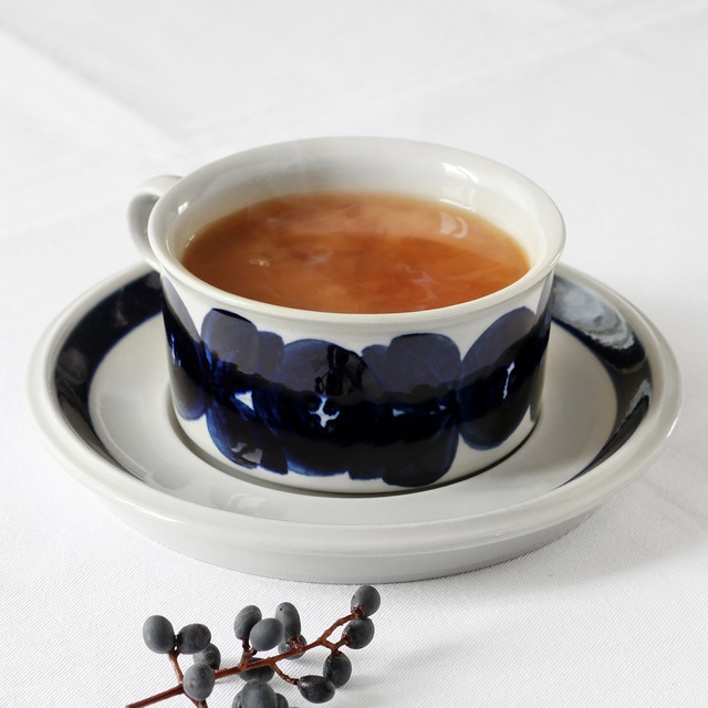 ARABIA アラビア Anemone アネモネ ティーカップ＆ソーサー - 66 北欧ヴィンテージ