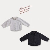 韓国子供服 / 26Autumn / Boneoune / オックスフォードシャツ / キッズ服 / ジュニア服 / 秋服 *XS~JL*