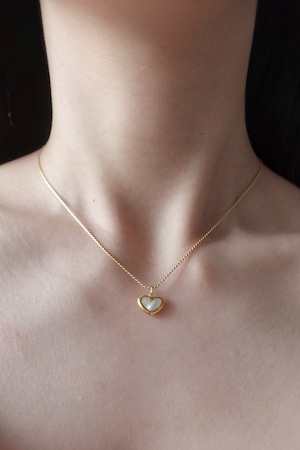 heart shell necklace