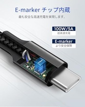 USB C ケーブル【3M 2本】長い PD対応 100W/5A急速充電 USBC to USBC ケーブル 高耐久ナイロン iPhone16/15 Pro Max Plus、MacBook Pro、iPad Pro、Pixel等Type-Cデバイスに対応