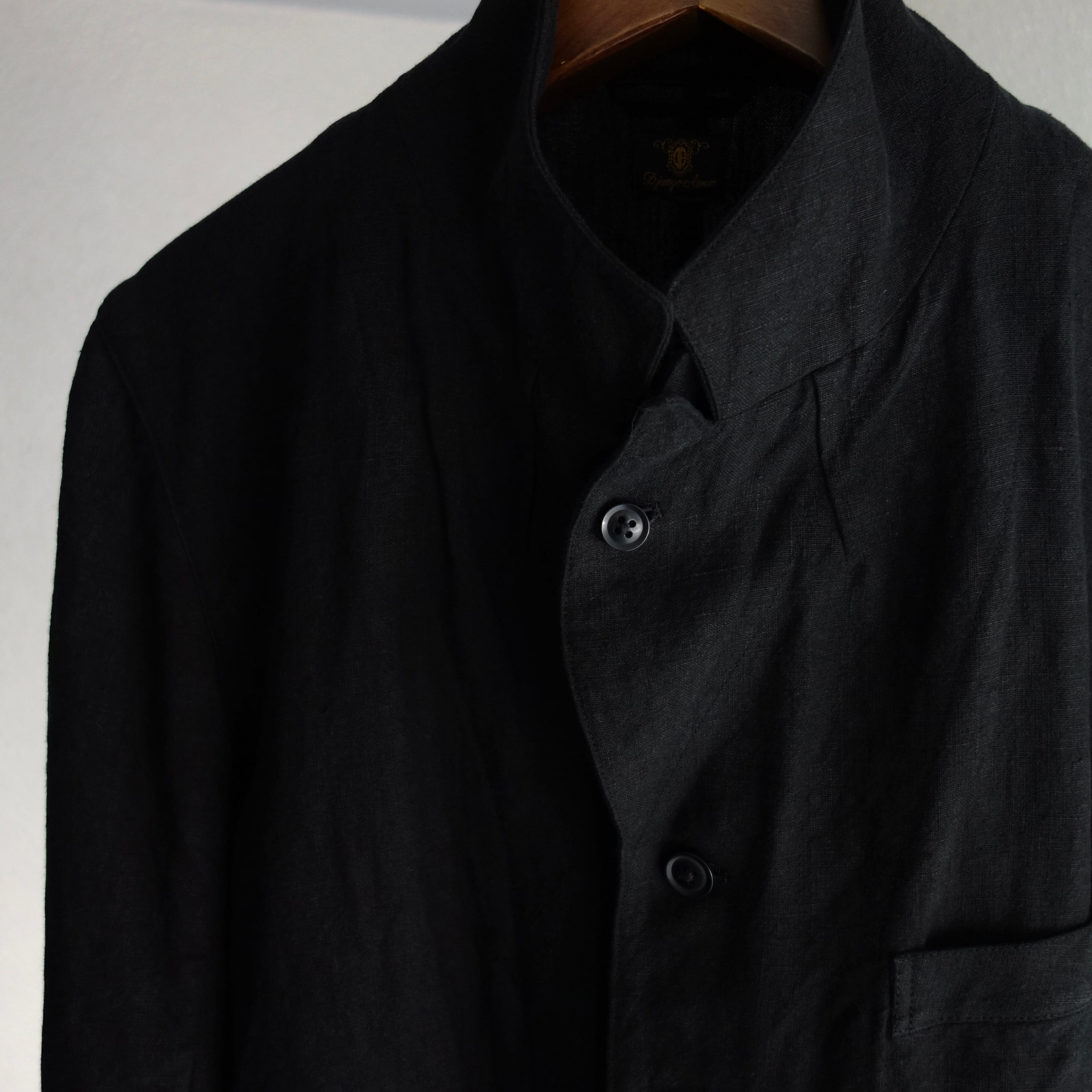 montparnasse belgium-linen jacket 2026 / belgium-black | ATELIER
