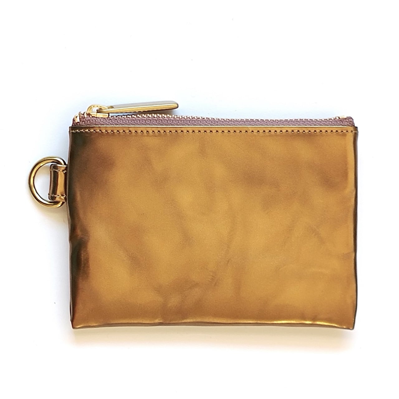 244AWA03 Leather wide coin case 'flat' コインケース 小銭入れ