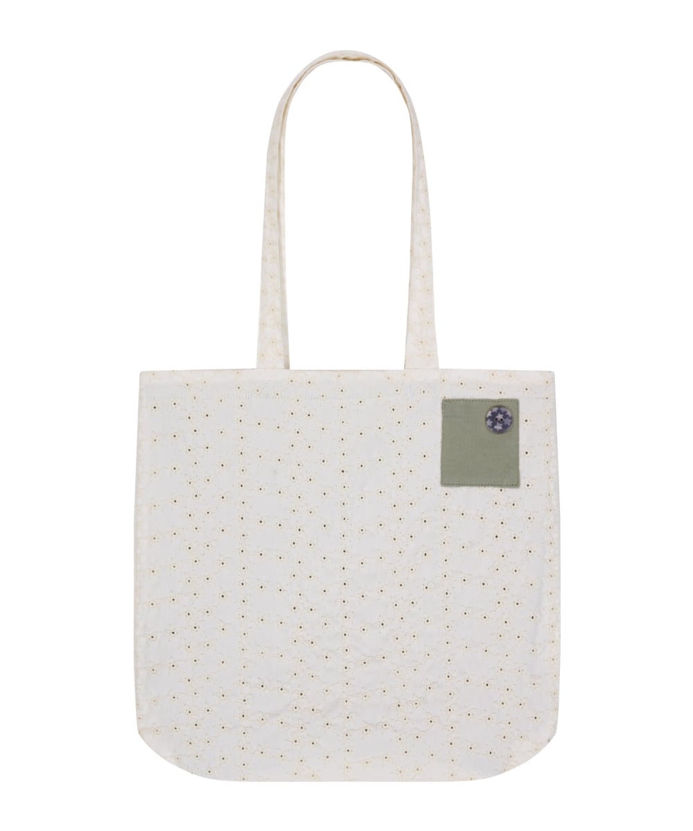 ハンドメイド　ポソン　韓国 COYSEIO] 038 STAR REVERSIBLE BAG WHITE 正規品 韓国ブランド 韓国