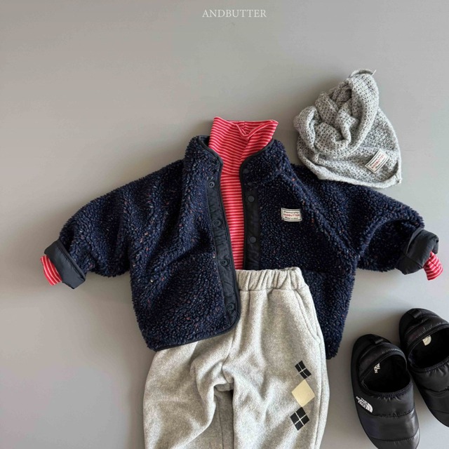 リバーシブルジャンパー ※ジュニアsize 【andbutter】