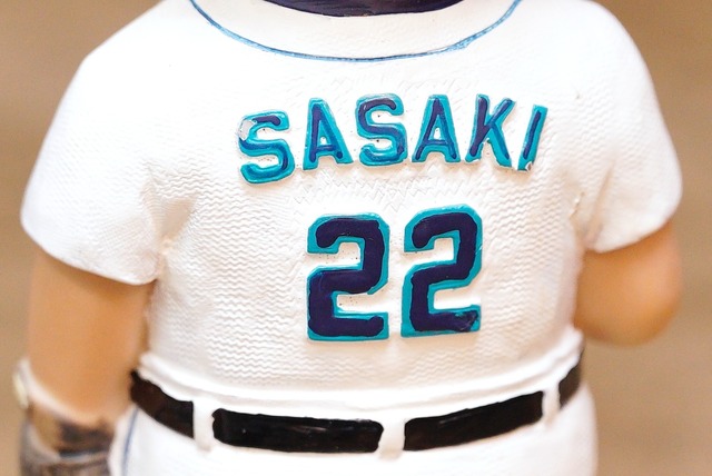 3375J 佐々木主浩 シアトル・マリナーズ ボブルヘッド 首振り人形 MLB 