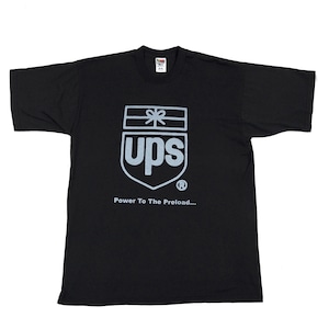 UPS logo t-shirt black /XL