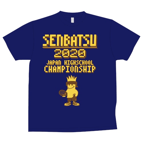 2020年全国高校選抜テニス大会 TOALSONオリジナルTシャツ (ネイビー)　【1ET2002】 /トアルソン