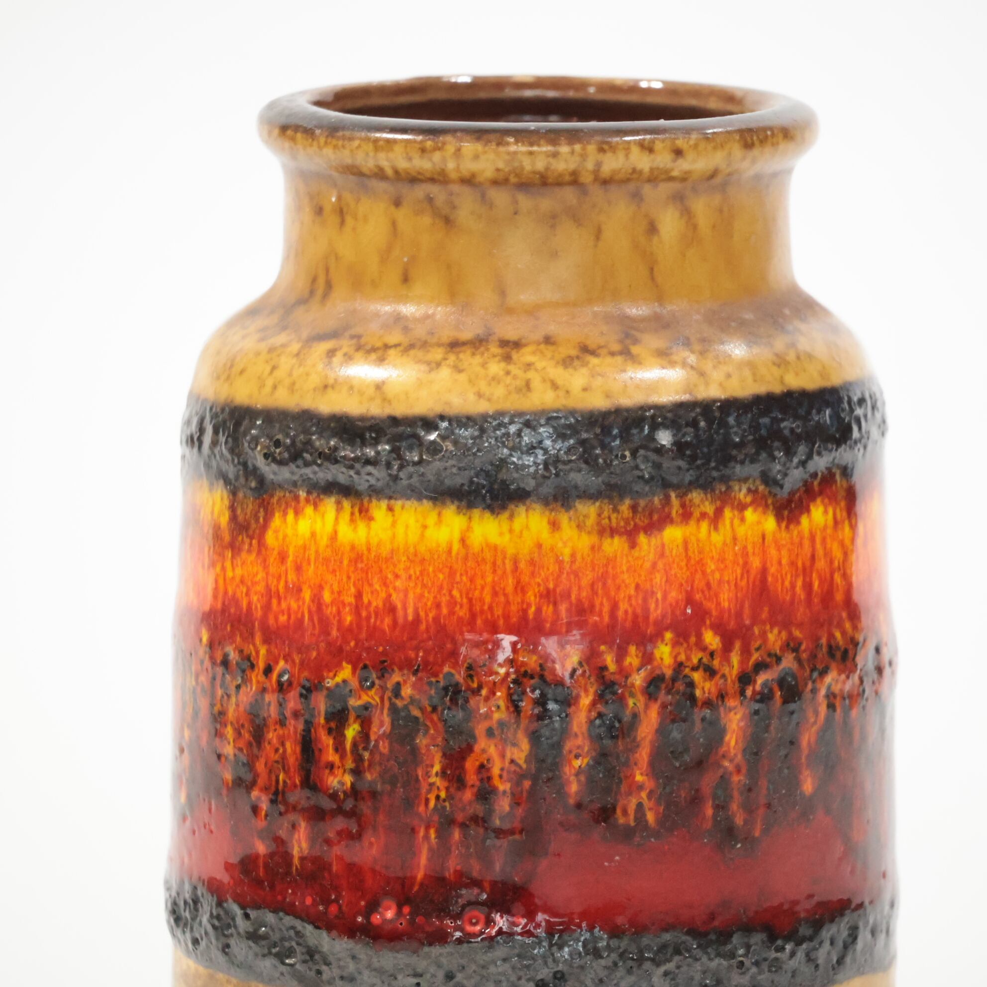 Scheurich-- 15.3cm | Fat Lava & German Art Pottery