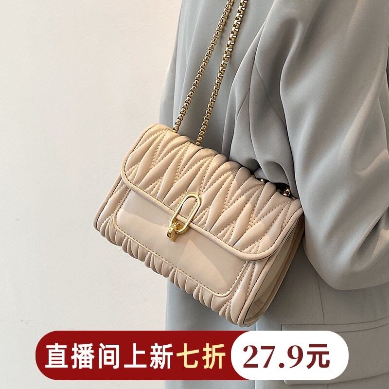 刺繍レッドチェーン スタイル スクウェア メッセンジャーバッグ 手作りハンドバック89216104398