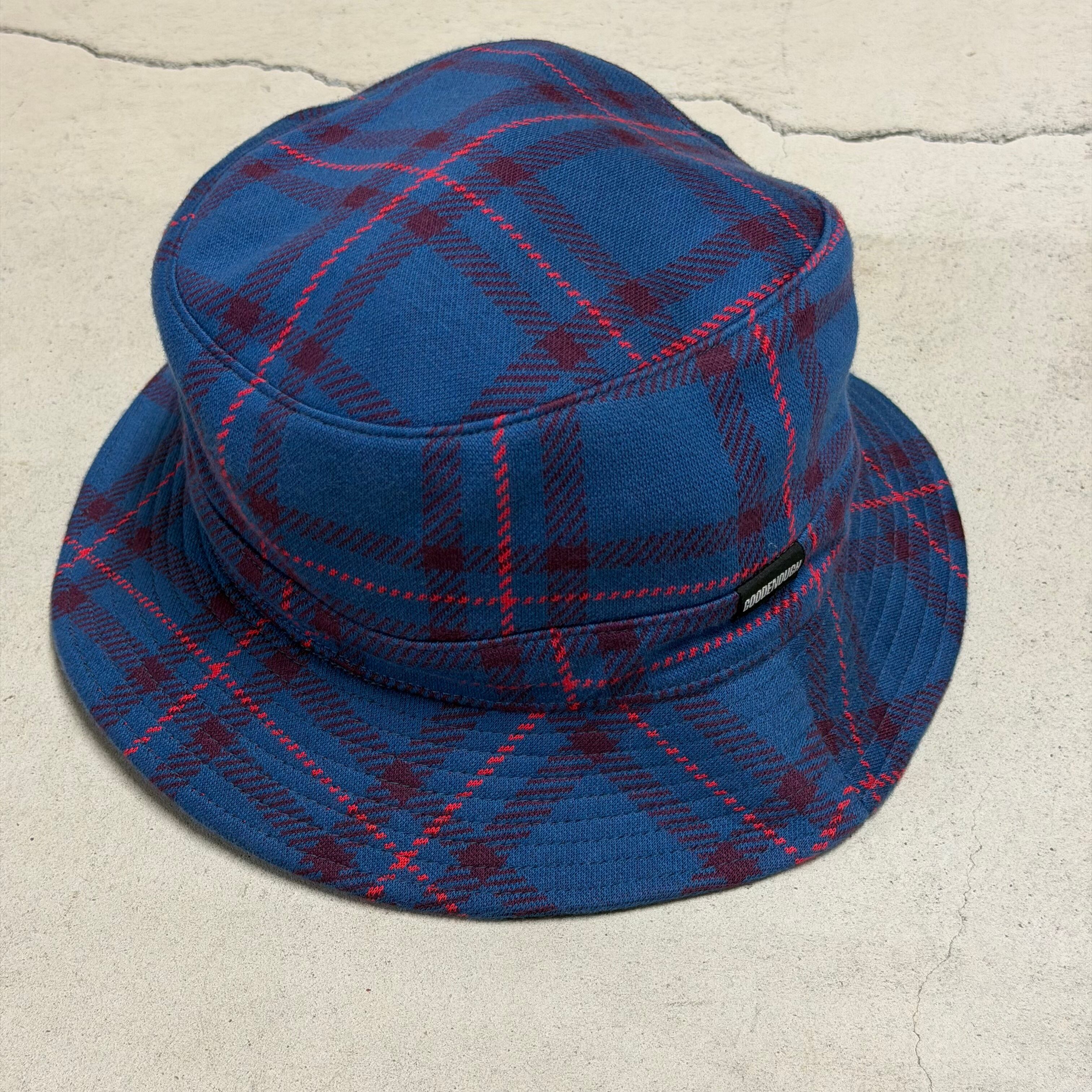 GOOD ENOUGH バケットハット エリオットタータン 美品 GOOD ENOUGH ELLIOT TARTAN BUCKET HAT | safarionline