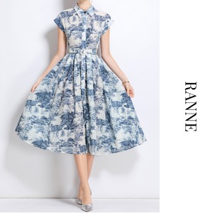 Serene Toile Dress　a0045
