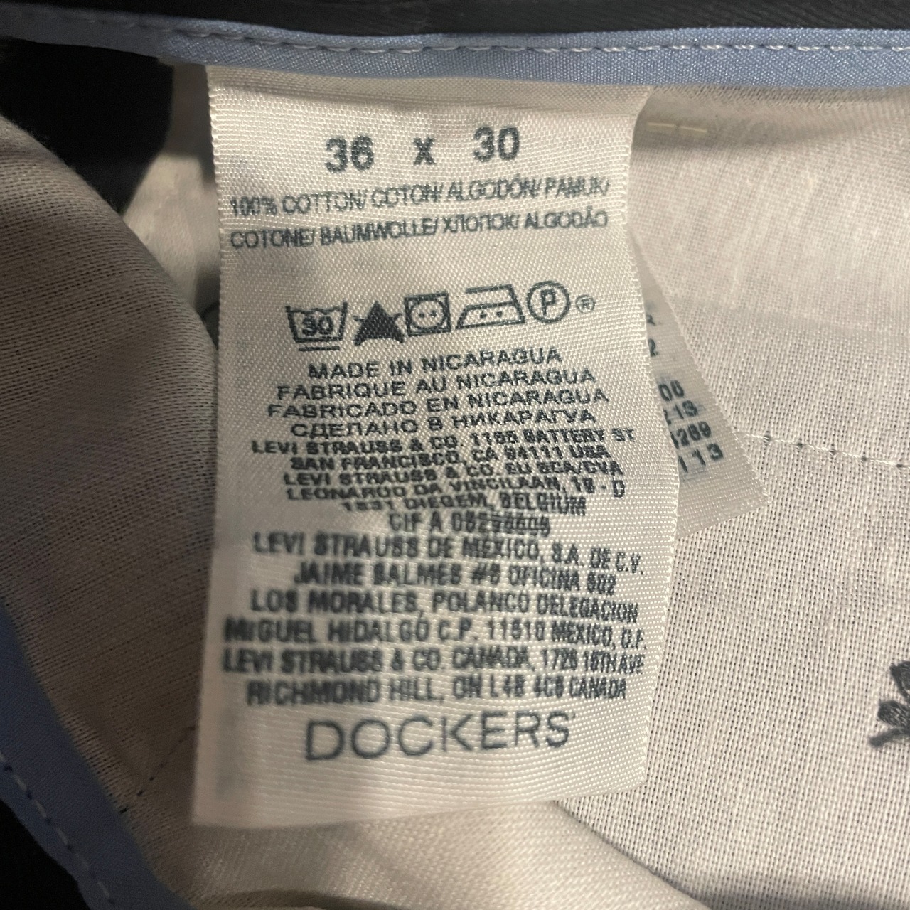 DOCKERS / chino pants / DEAD STOCK / 36*30