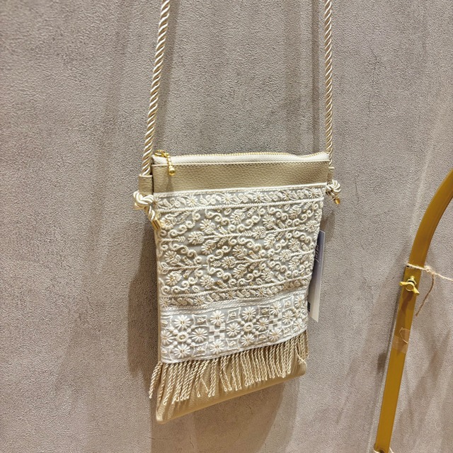 【1点限り】インド刺繍バッグ（A67-6)②