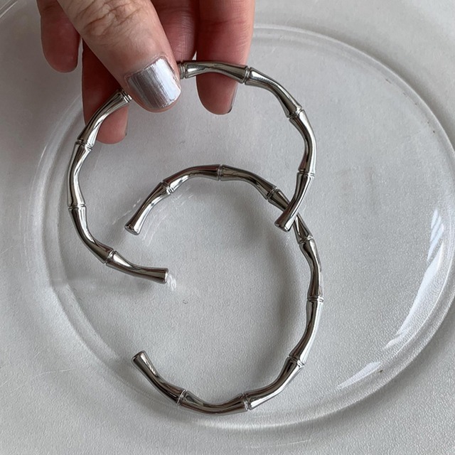 TOXACC韓国オープンバンブーブレスレット 2点セット