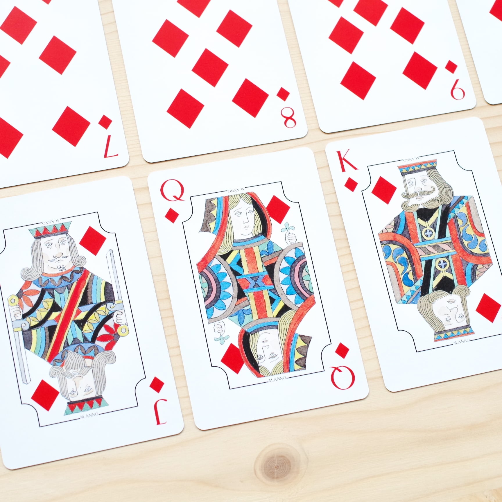 安野光雅トランプ アンデルセン（赤） | 木のおもちゃ専門店 おもちゃ