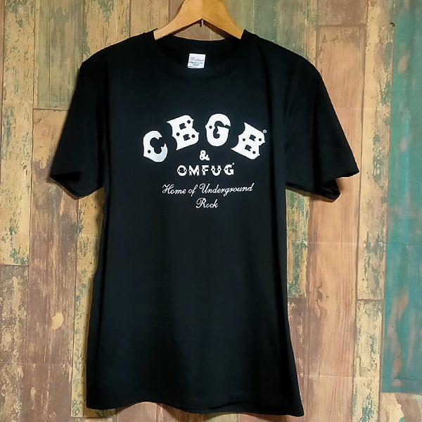 CBGB & OMFUG Ssize ブラックTシャツ CBGB & OMFUG シービージービー CBGB 半袖黒色 Tシャツ 選べる6サイズ