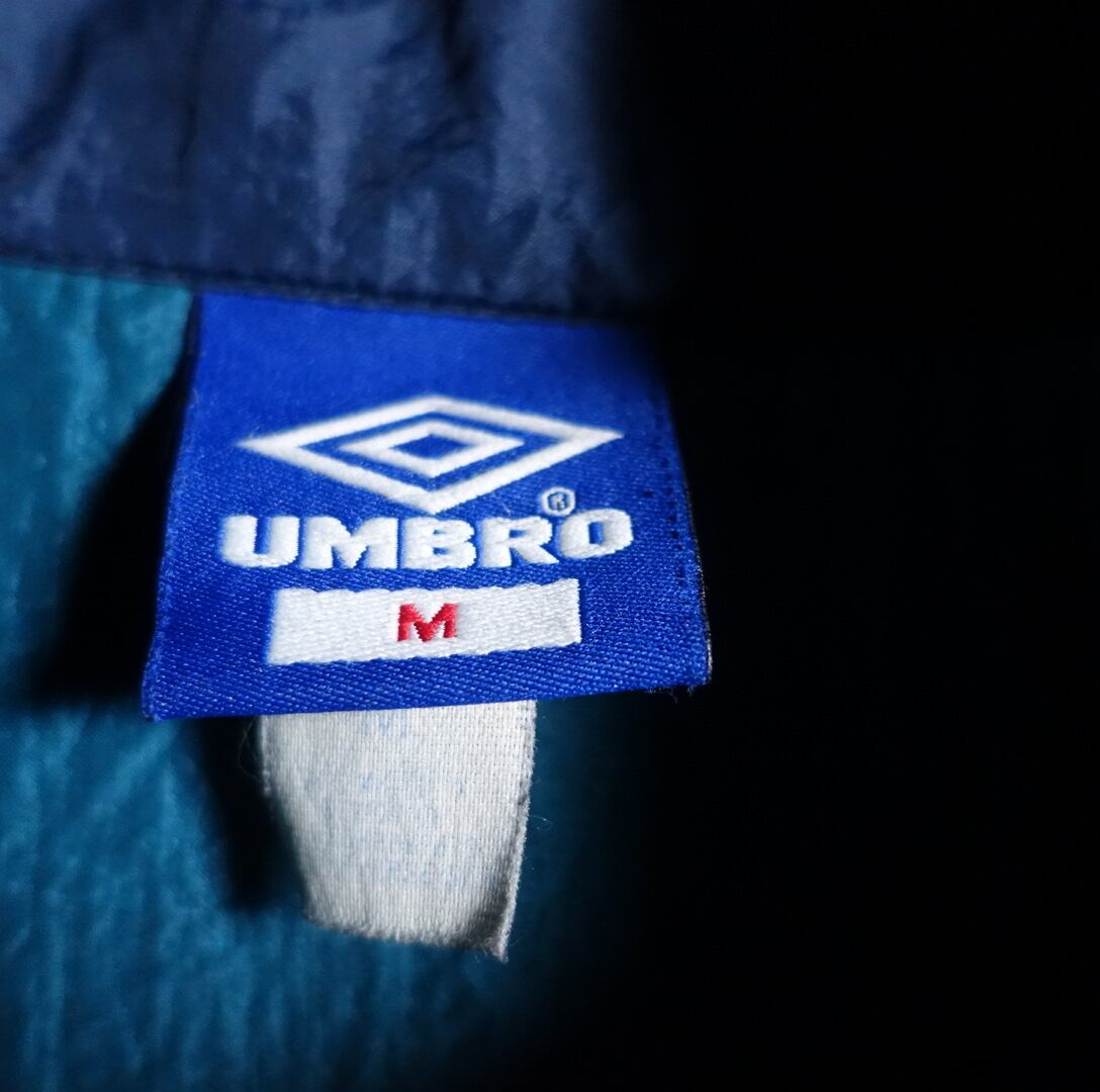 90s “UMBRO” Logo Embroidery Design Nylon Jacket | 古着屋 FORCE