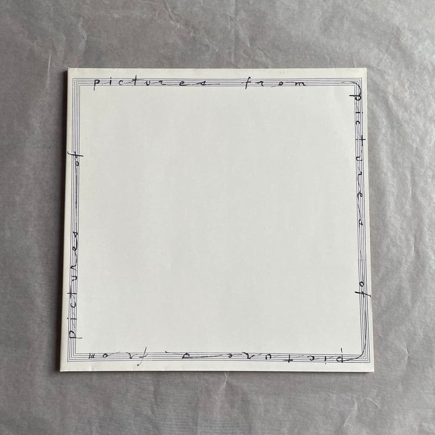【絶版LP 輸入版】Philip Corner ‎フィリップ・コーナー　– Pictures Of Pictures From Pictures Of Pictures　[310195623]