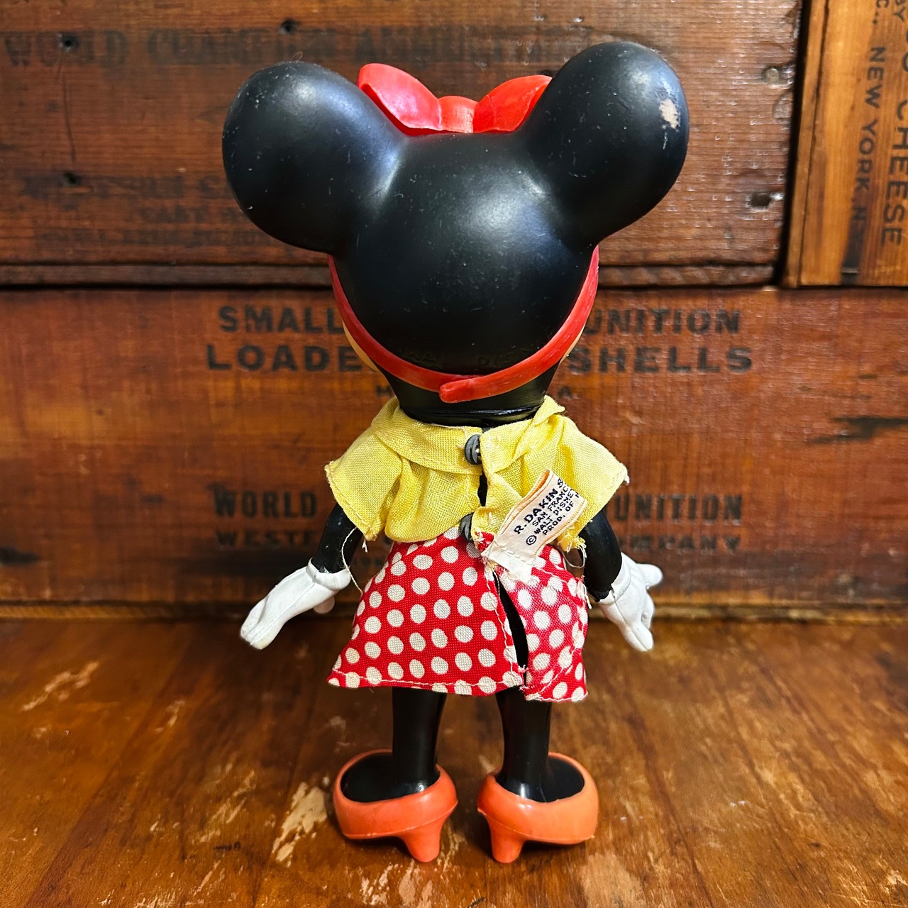 1960s-70s R.DAKIN ミニーマウス ヴィンテージ フィギュア Disney ディズニー