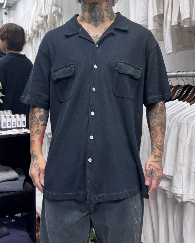 90’s~00’s Polo by Ralph Lauren Design Open Collar Shirt 【下北沢店】
