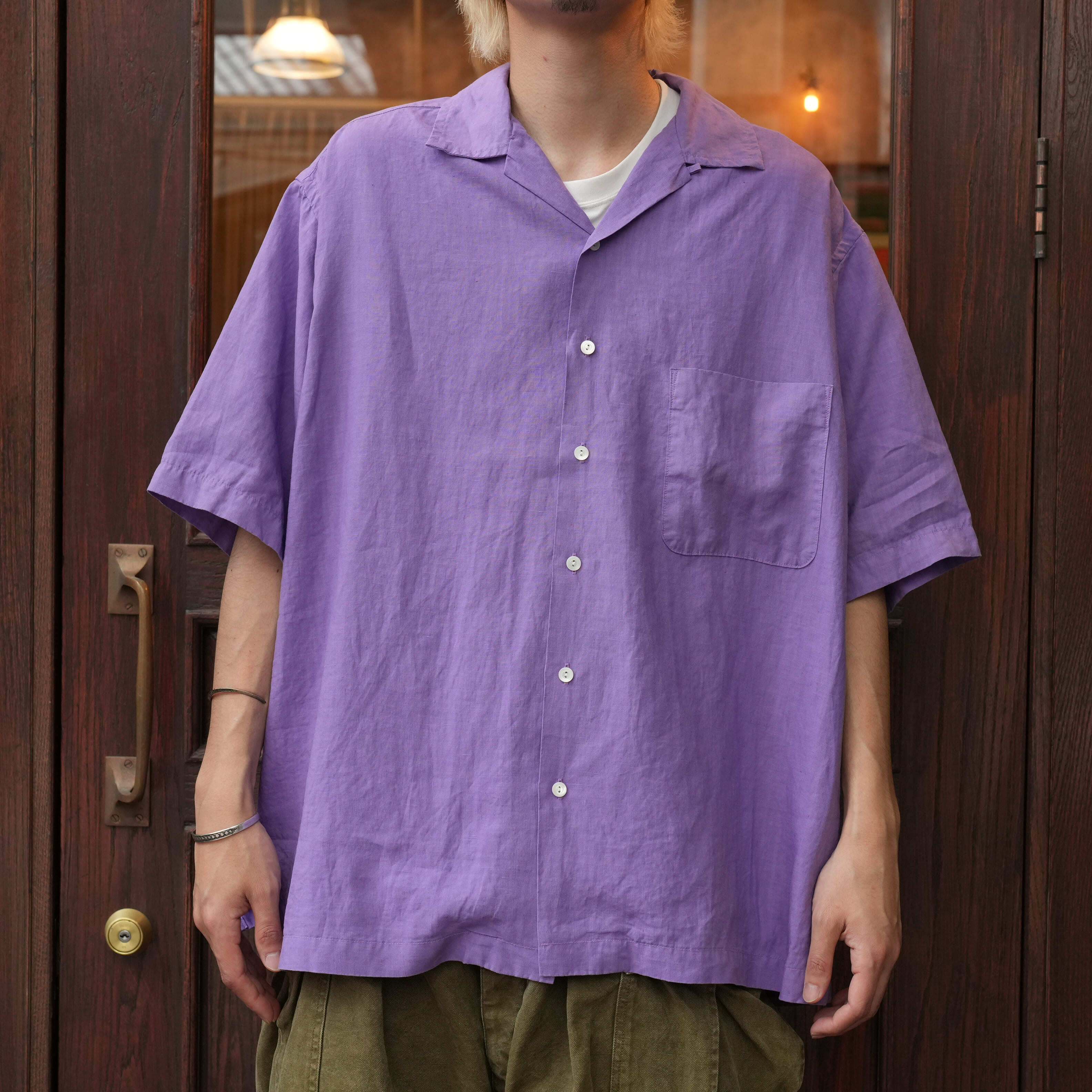 新品 26ss HERILL “U.S.N Linen Shirt”サイズ2 HERILL(へリル) 26SS 