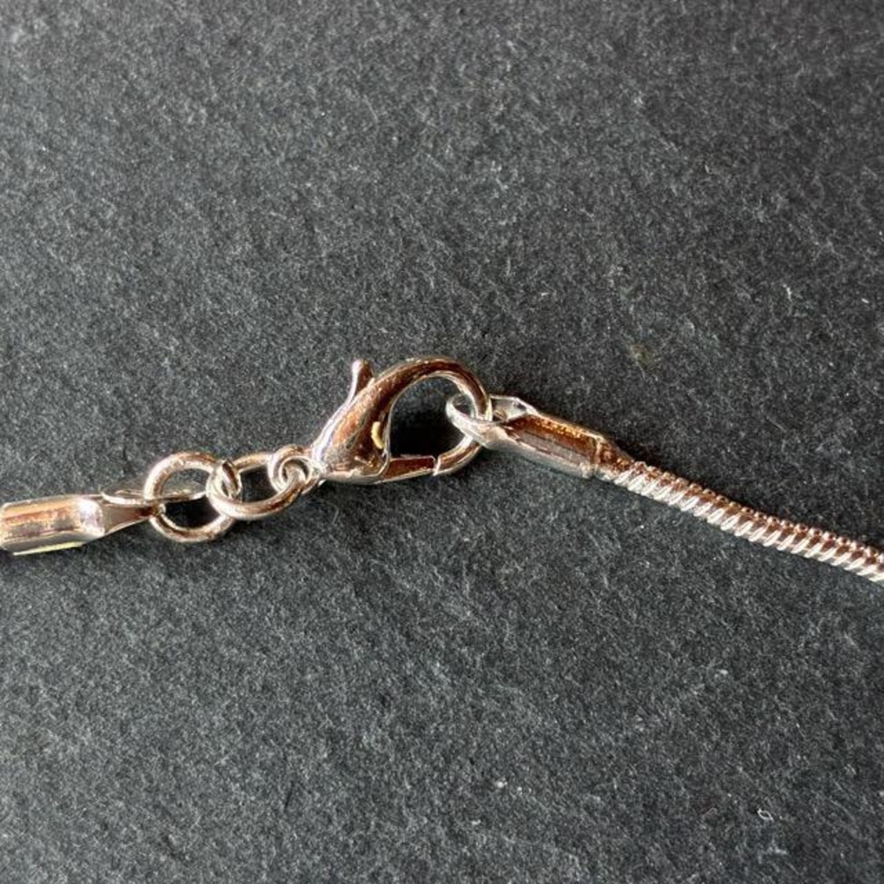 TOPANGA Jewelry　Snake chain silver necklace　55cm