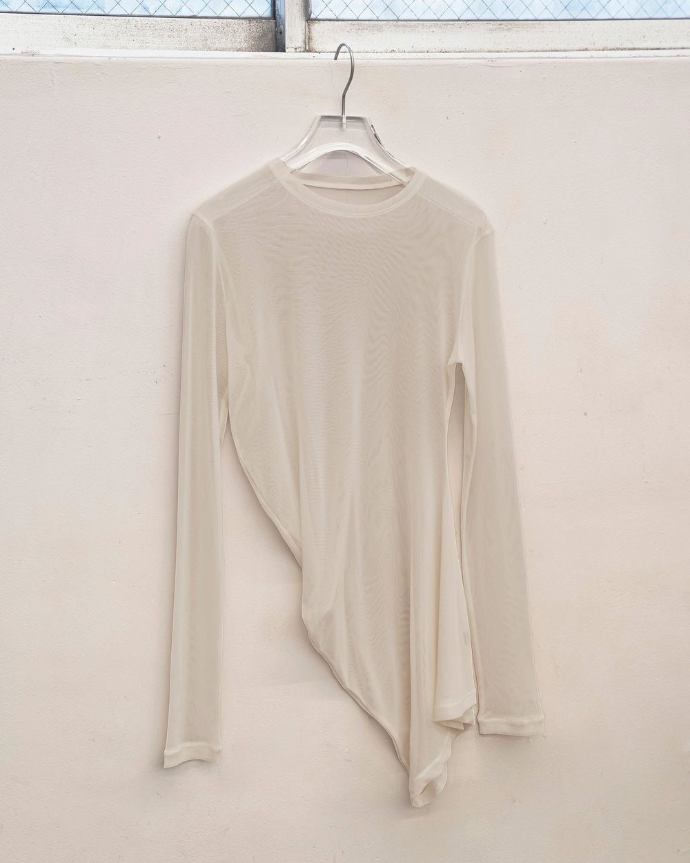 todayful Asymmetry Mesh Tops 12520611 | AMBIENT SHARE