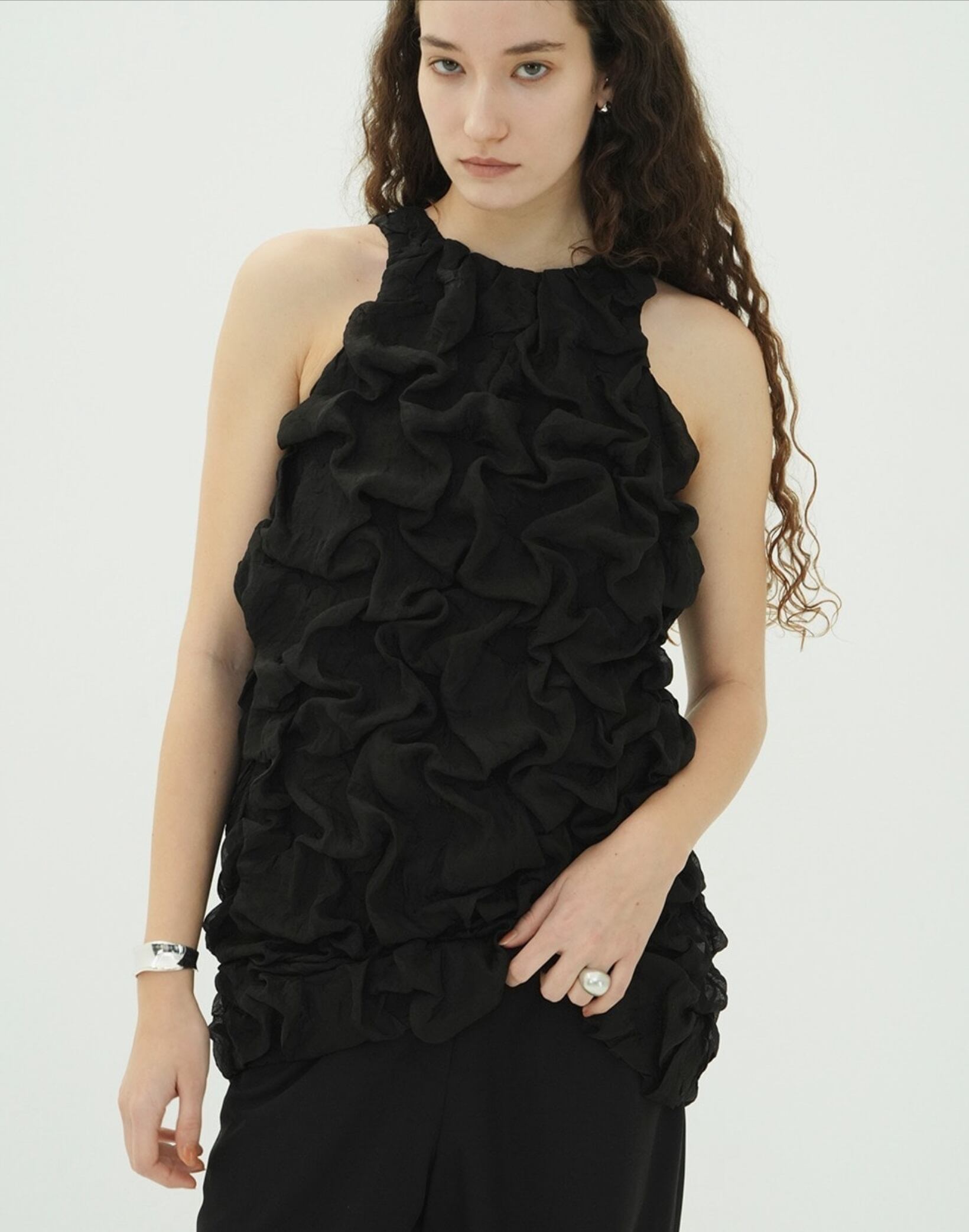 ワンピース CLANE CLOUD AMERICANSLEEVE MINI ONEPIECE CLANE CLOUD AMERICAN SLEEVE MINI ONEPIECE | FLICKA ASHIYA