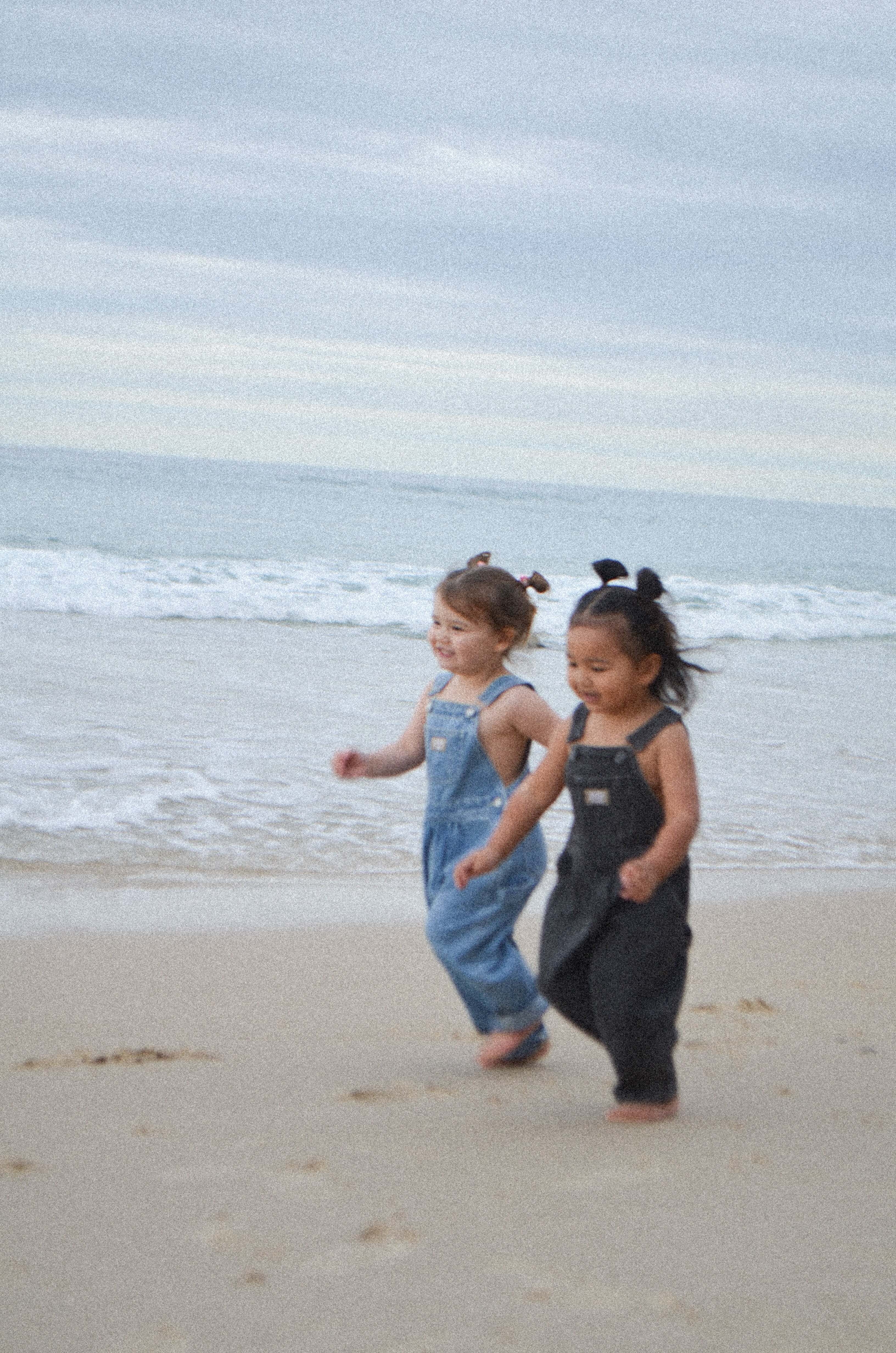 【即納/送料無料】twin collective / Carpenter Overall - Washed Black- / kids