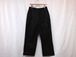 UNIVERSAL PRODUCTS.” NO TUCK WIDE CHINO TROUSERS BLACK”