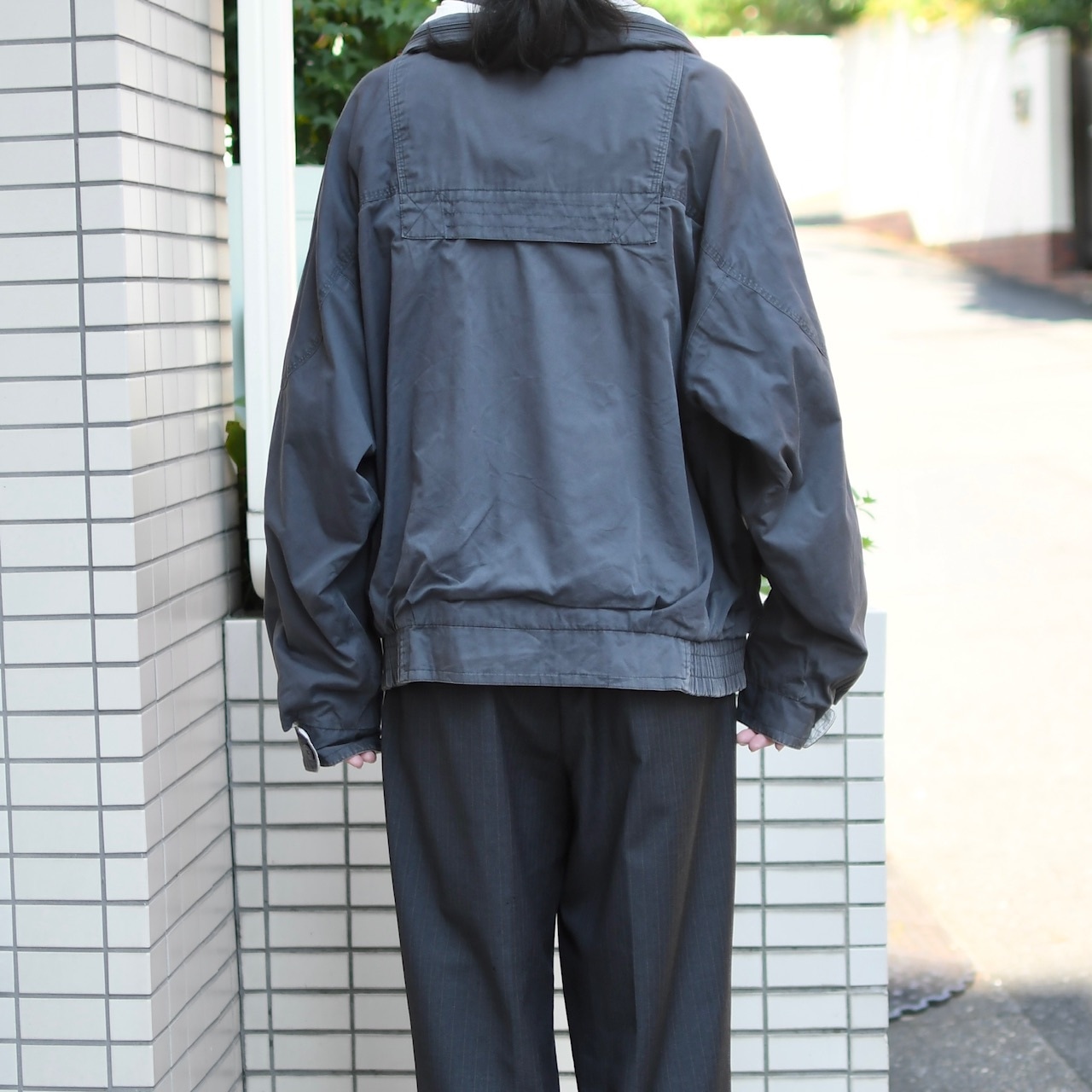 design fade gimmick blouson