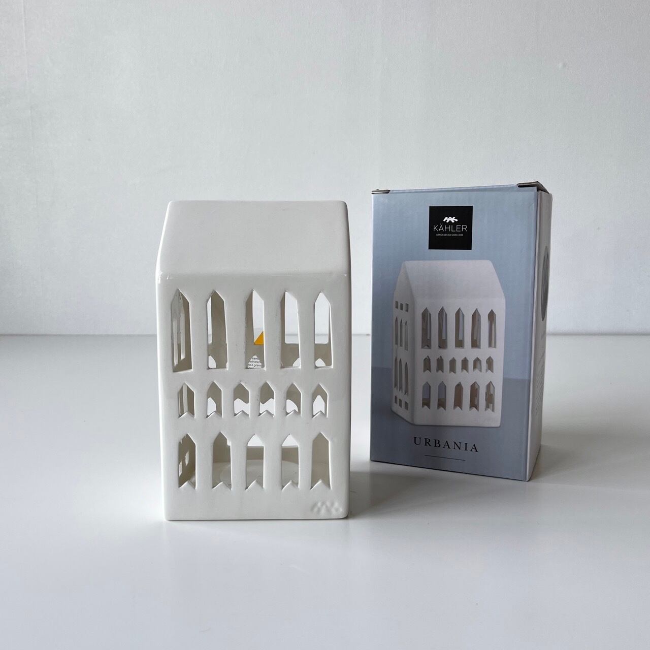 KAHLER ケーラー URBANIA アーバニア チャーチ キャンドルホルダー 北欧 デンマーク 蠟燭立て 陶器 インテリア