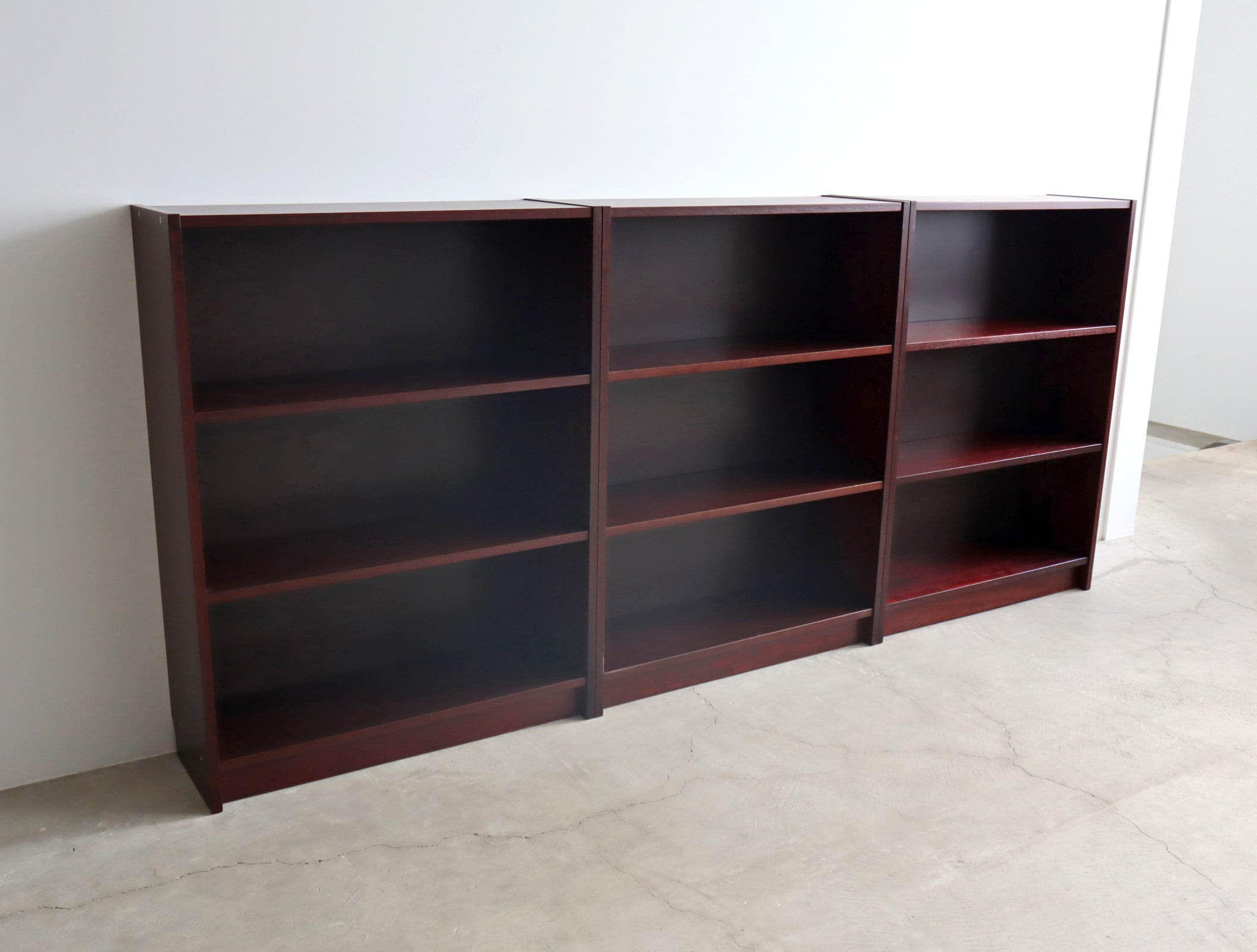 ラスト1台 90年代 オールド IKEA Billy Book Case レッドブラウン