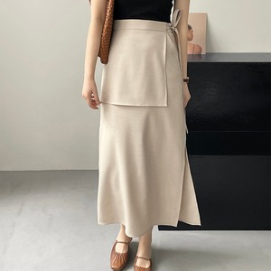 レイヤードタイエプロンスカートK0219