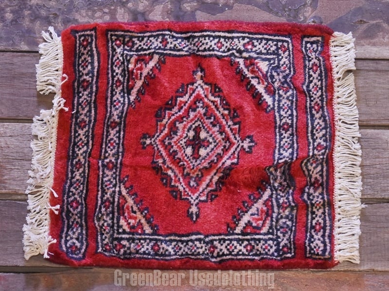 ミニラグ アクセント マット デザイン ビンテージ トルコ ヴィンテージ