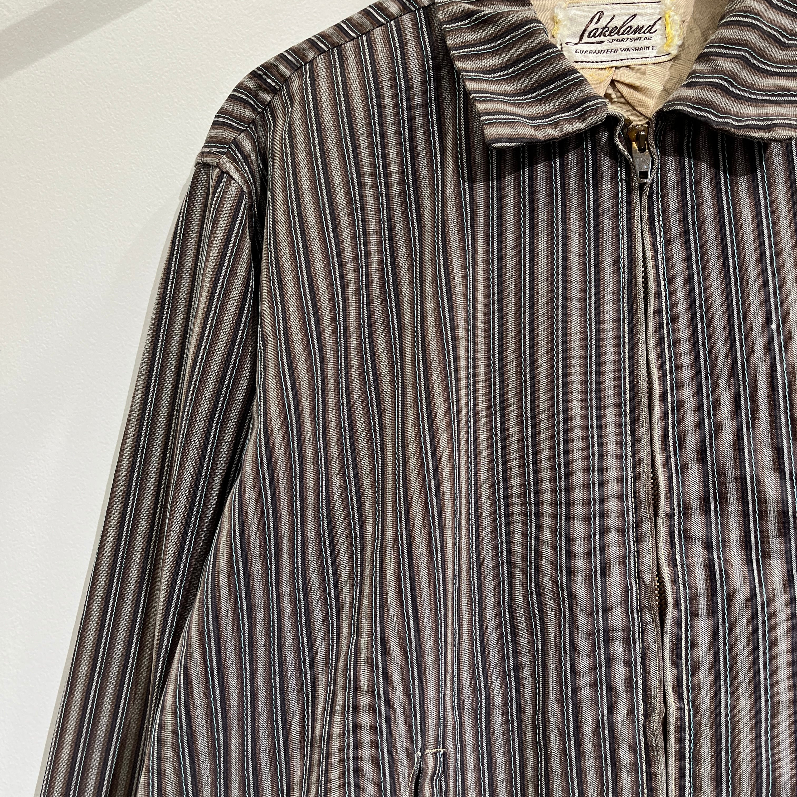 50s Lakeland Cotton Sports Jacket 50年代 レイクランド コットン