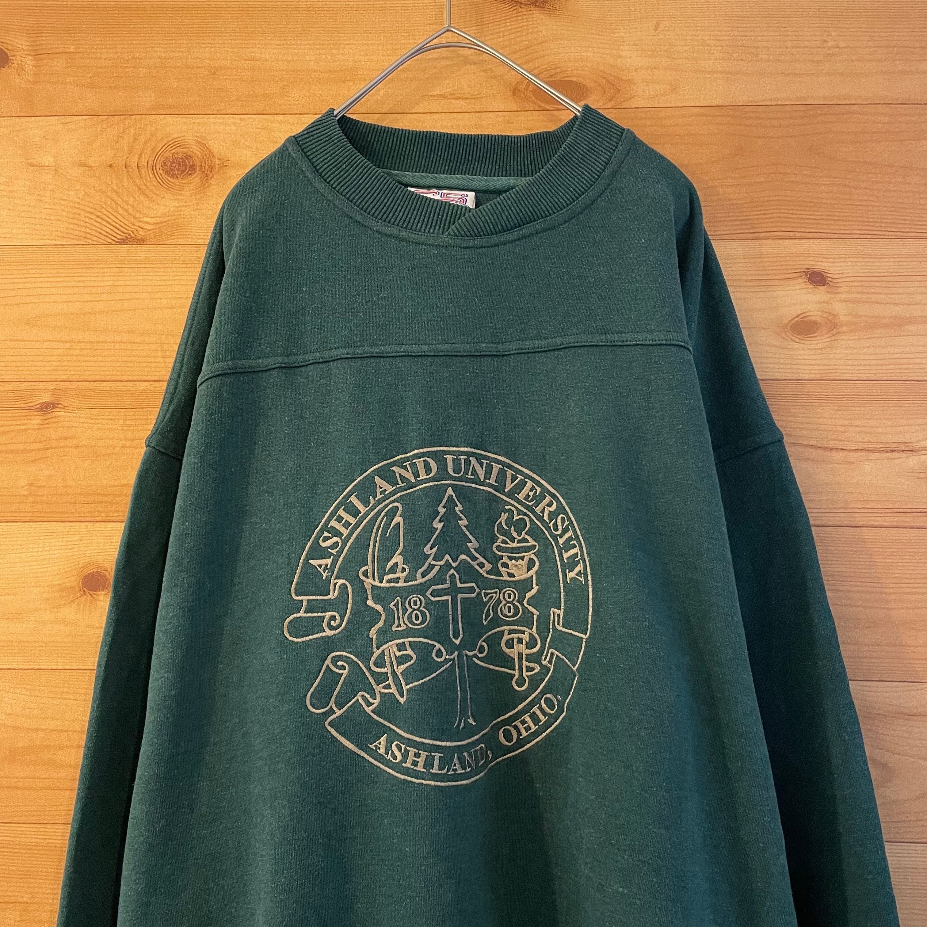 CRABLE SPORTSWEAR 刺繍 カレッジスウェットシャツ トレーナー メンズXXL /eaa353403