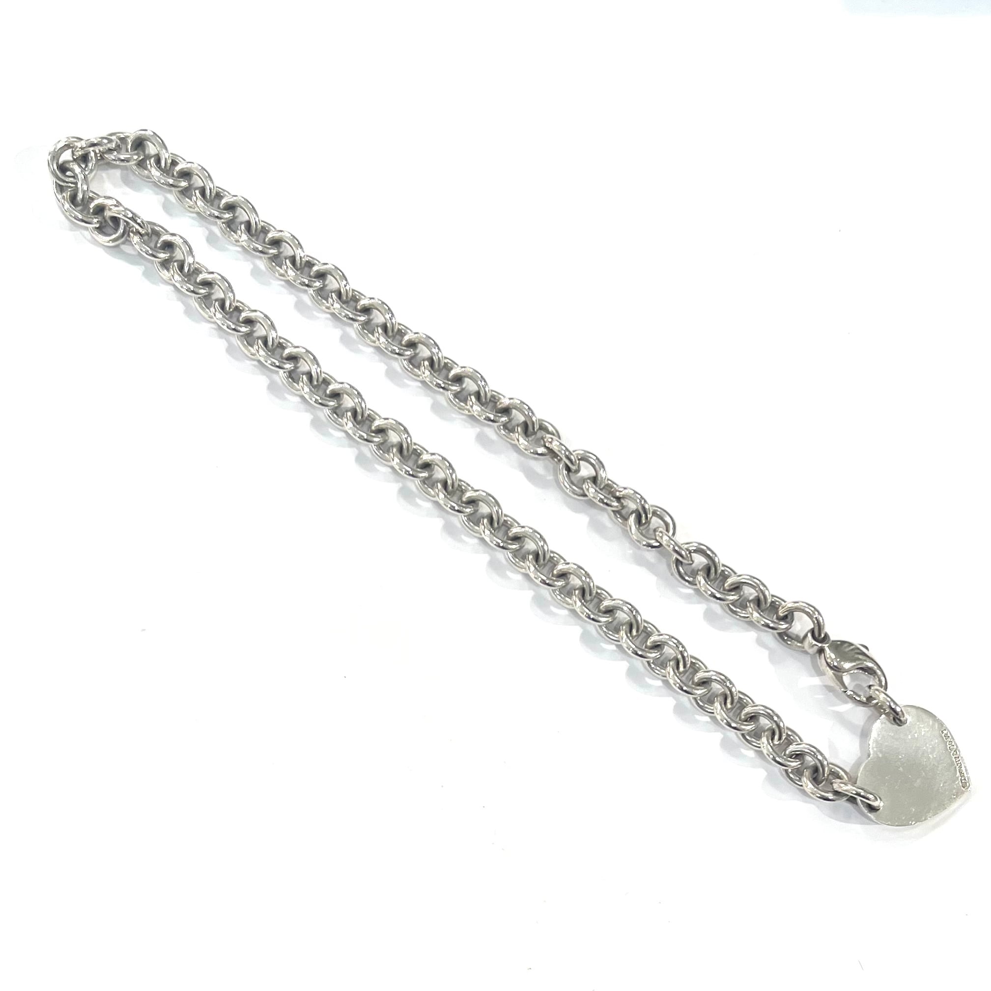 TIFFANY & Co.】2727 リターントゥティファニー ハートタグ ネックレス