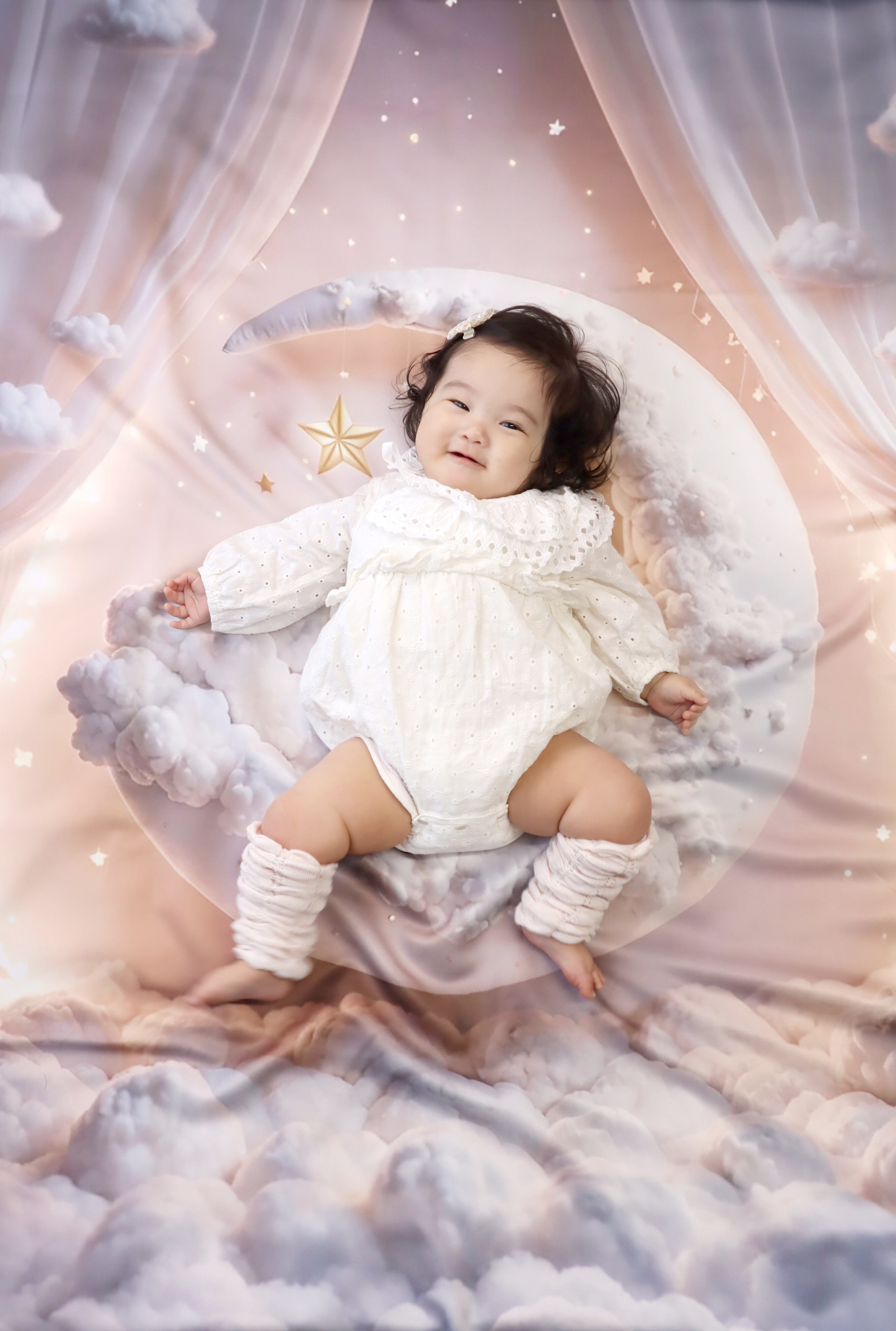 おうちスタジオタペストリー おつきさま【レンタル】 | TSUMUGIFT