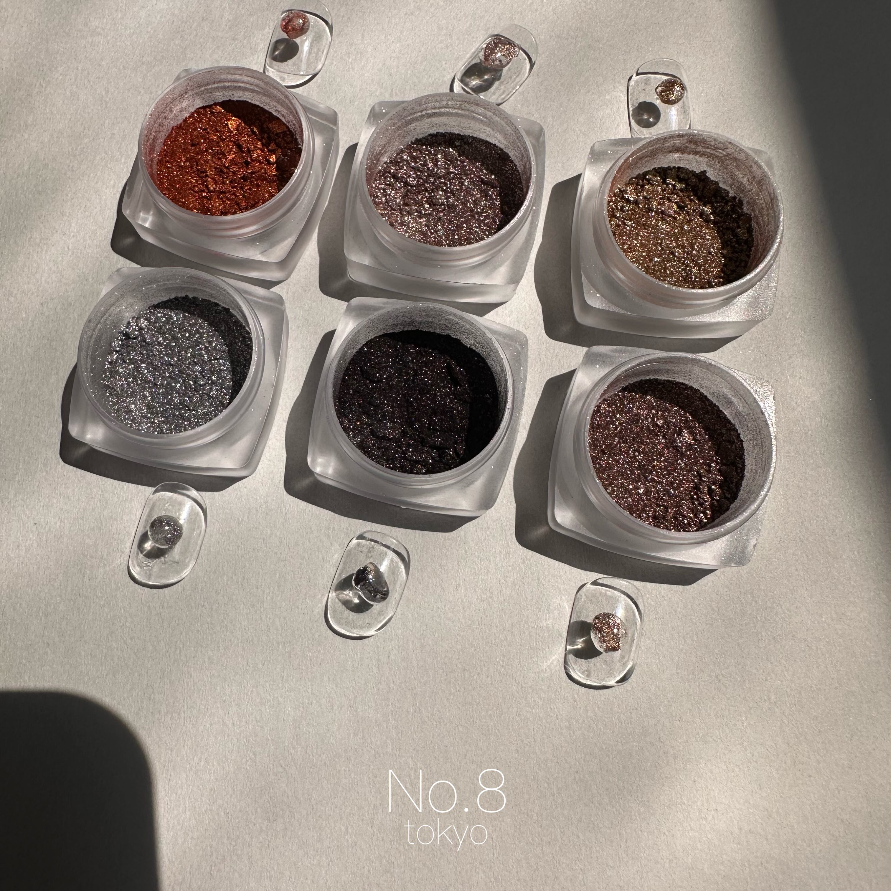ニュアンスパウダー 6色セット | No.8 tokyo
