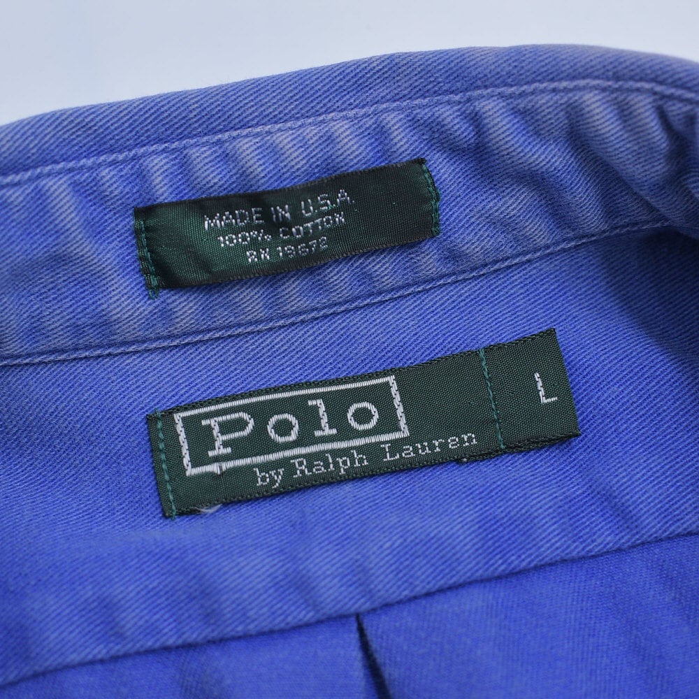 Ralph Lauren ラルフローレン【USA製】 80s アメリカ製 POLO by Ralph Lauren ラルフローレン ボタン
